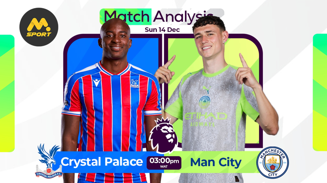 Crystal Palace vs Man City: Guardiola Seeks Revenge for FA Cup Final as Title-Chasing Citizens Face Spirited Eagles